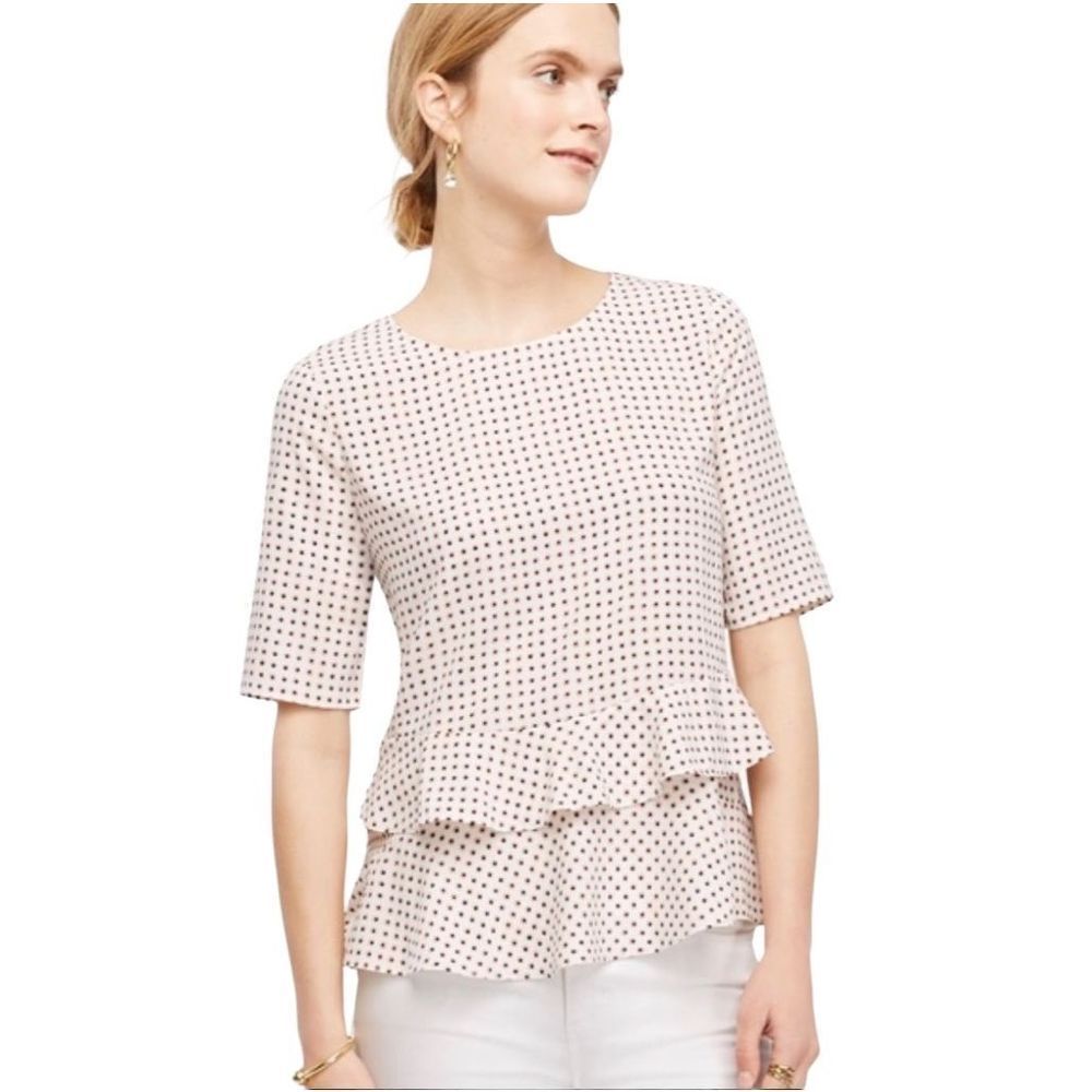 Ann Taylor Peplum Blouse